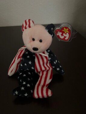 Ty Beanie Babies Spangle the Bear.